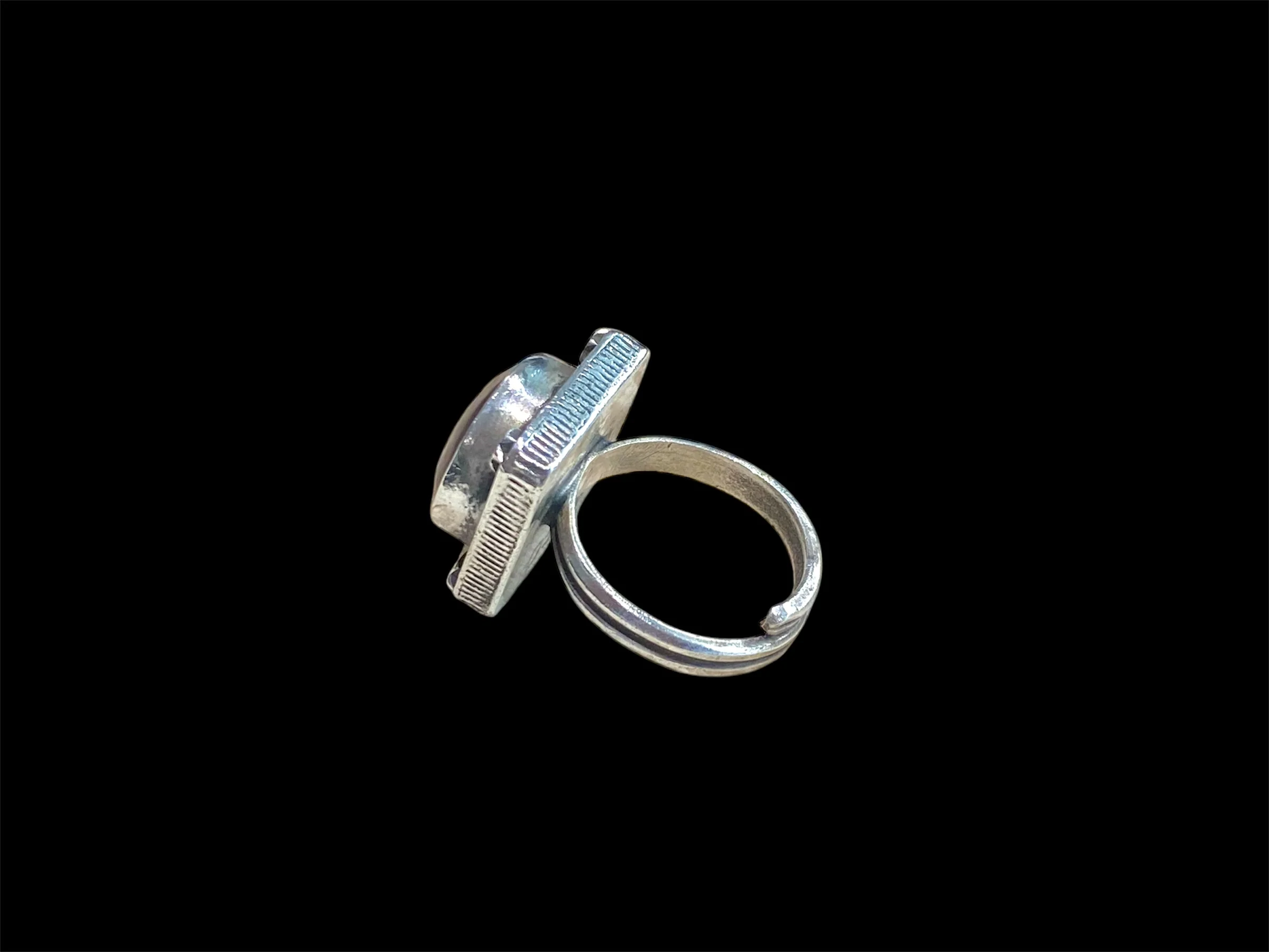 Afghani Carnelian Silver Ring - Image 3