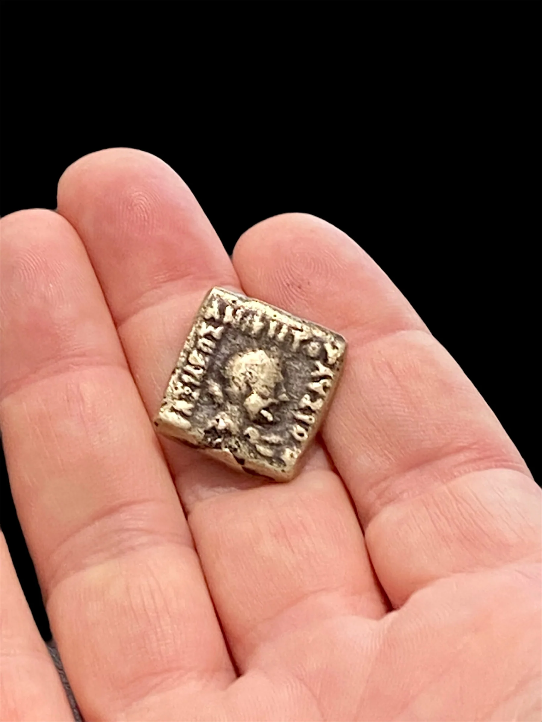 Ancient Bronze Indo Greek Coin No 2 - Image 8