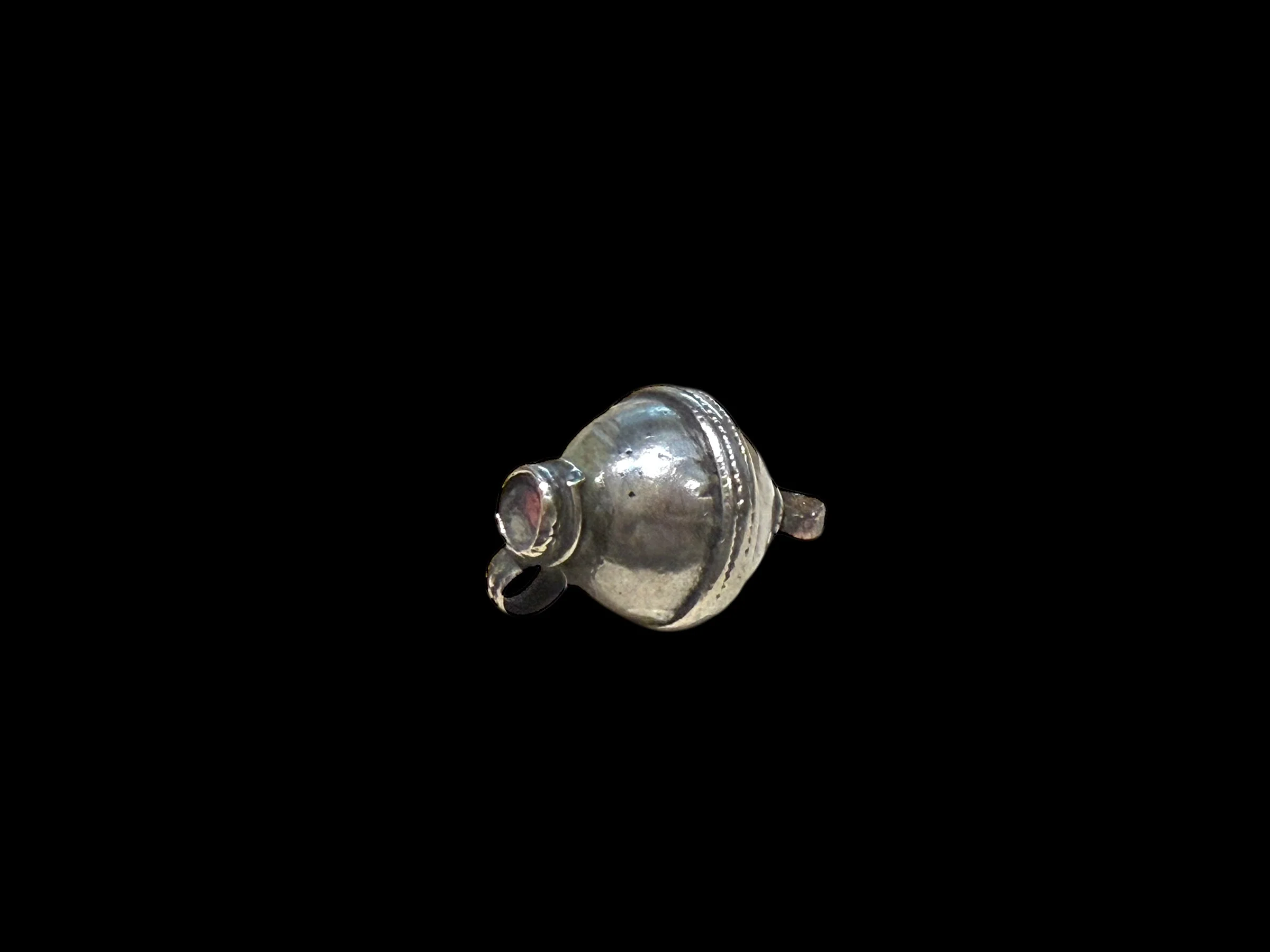 Antique Silver Bead - Image 5