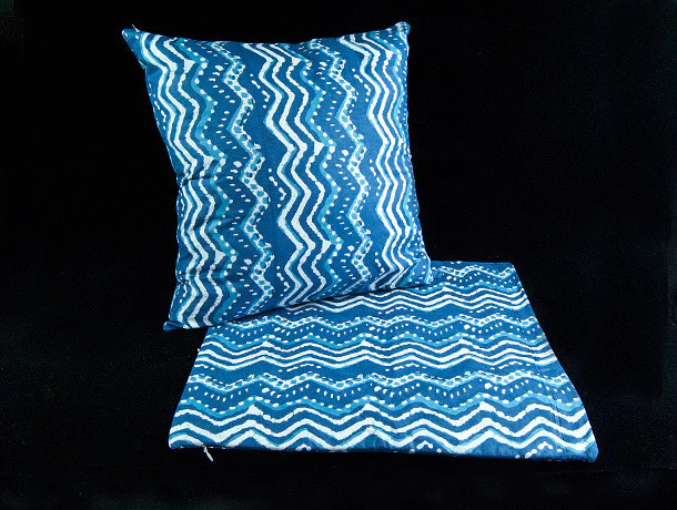 Block Printed Cushion Covers - Image 3
