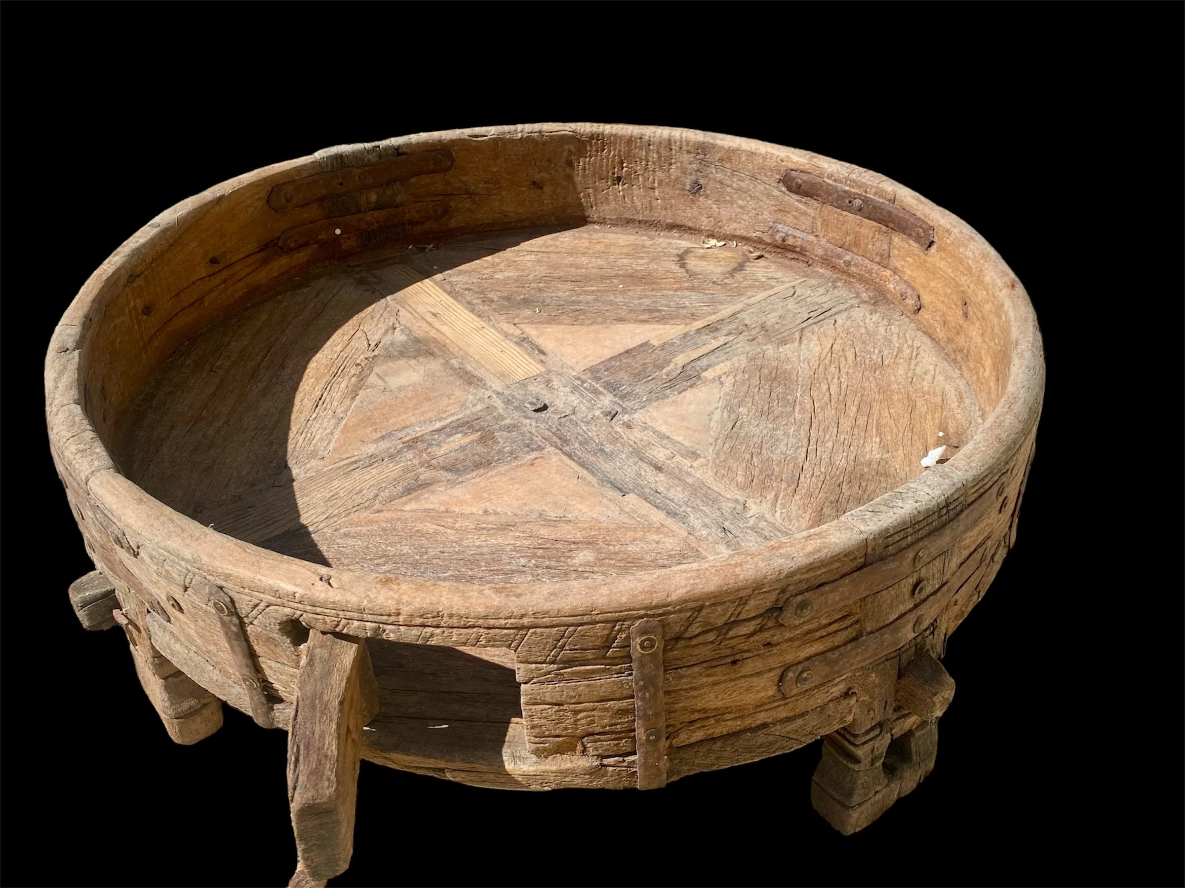 Corn Grinder Low Coffee Table - Image 7