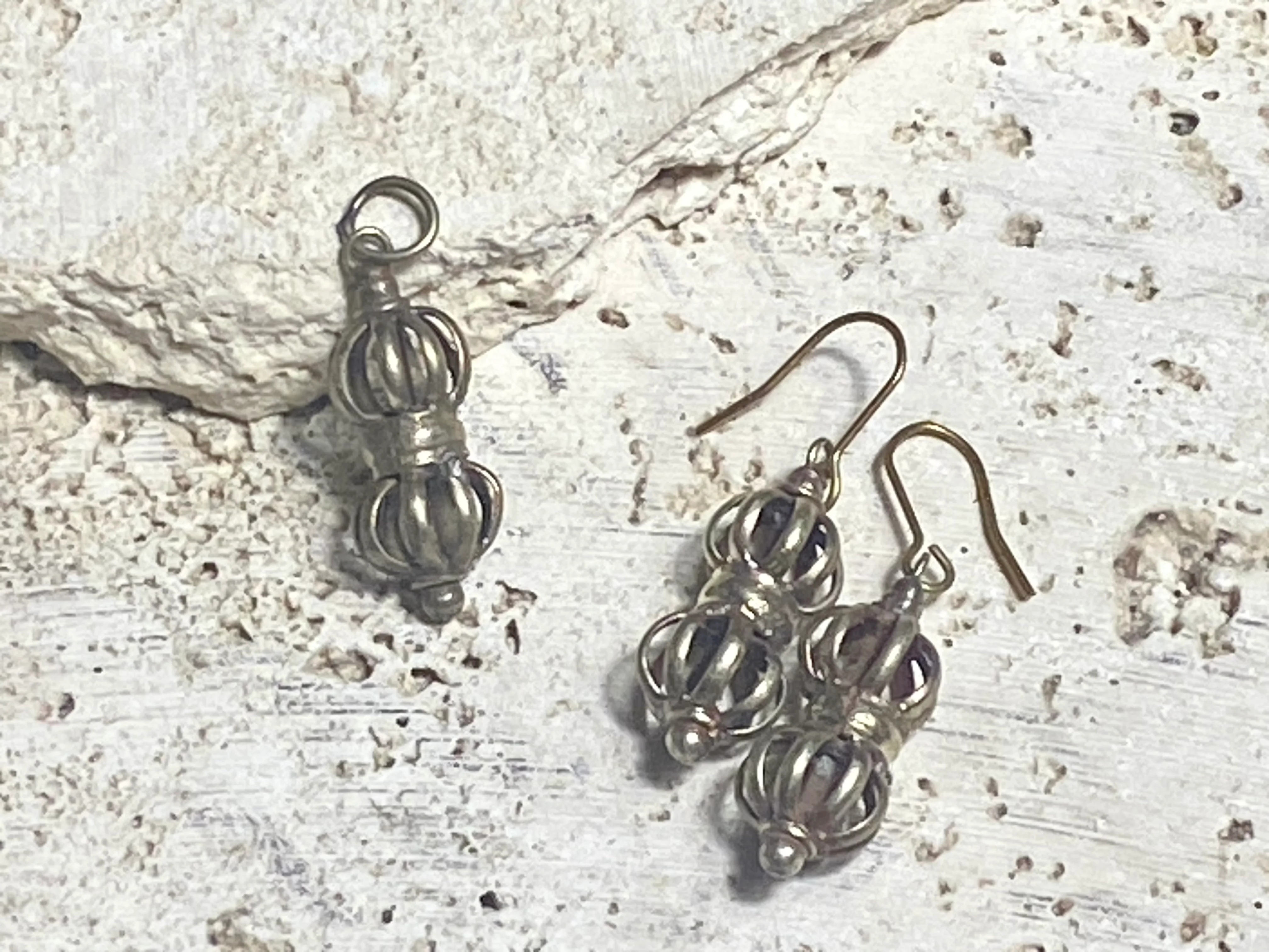 Dorje Pendant And Earrings