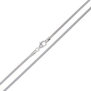 Fine Sterling Silver Snake Chain - 2.1 mm Diameter - Image 3