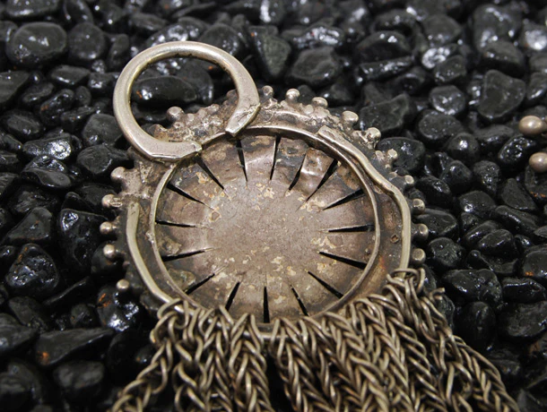 Indian Tribal Silver Women's Ear Ornaments - Image 4