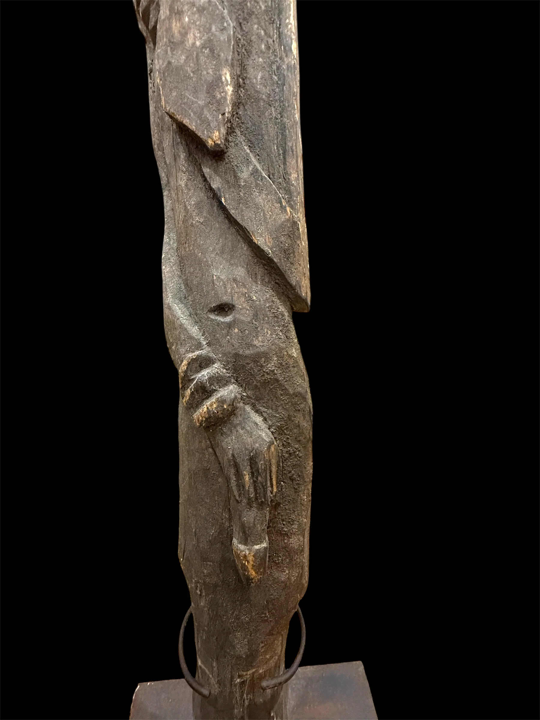 Large Antique Rare Konso Waaga Figure From Ethiopia - Image 4