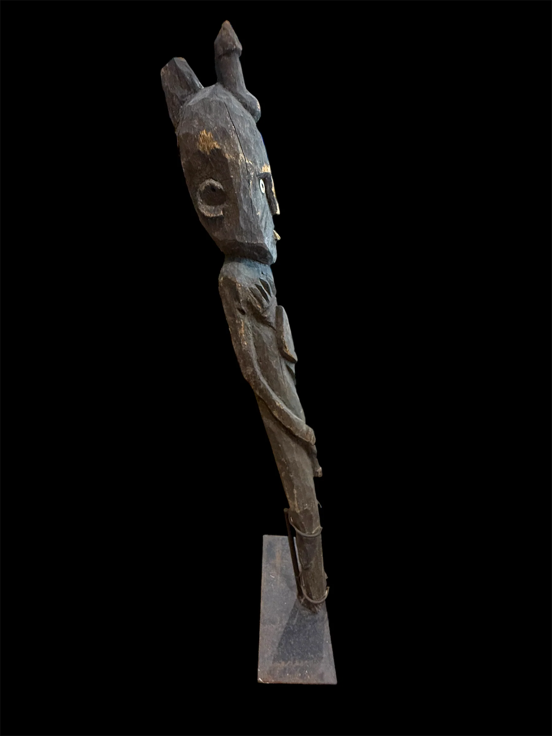Large Antique Rare Konso Waaga Figure From Ethiopia - Image 5