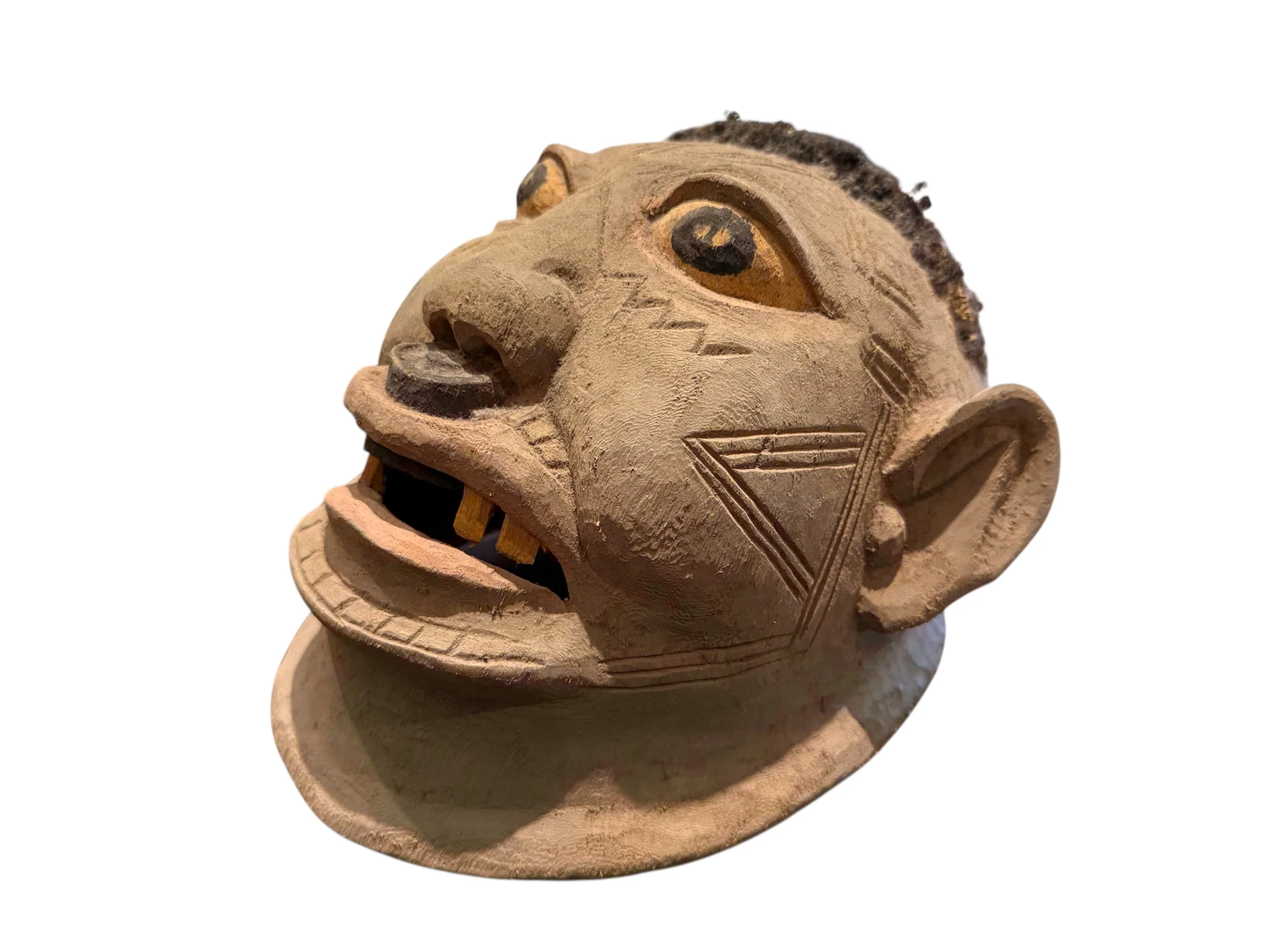 Makonde Balsa Wood Helmet Mask - Image 2