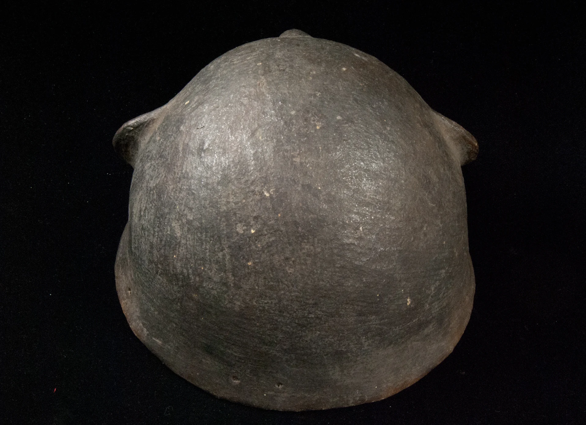 Makonde Terracotta Helmet Mask - Image 3