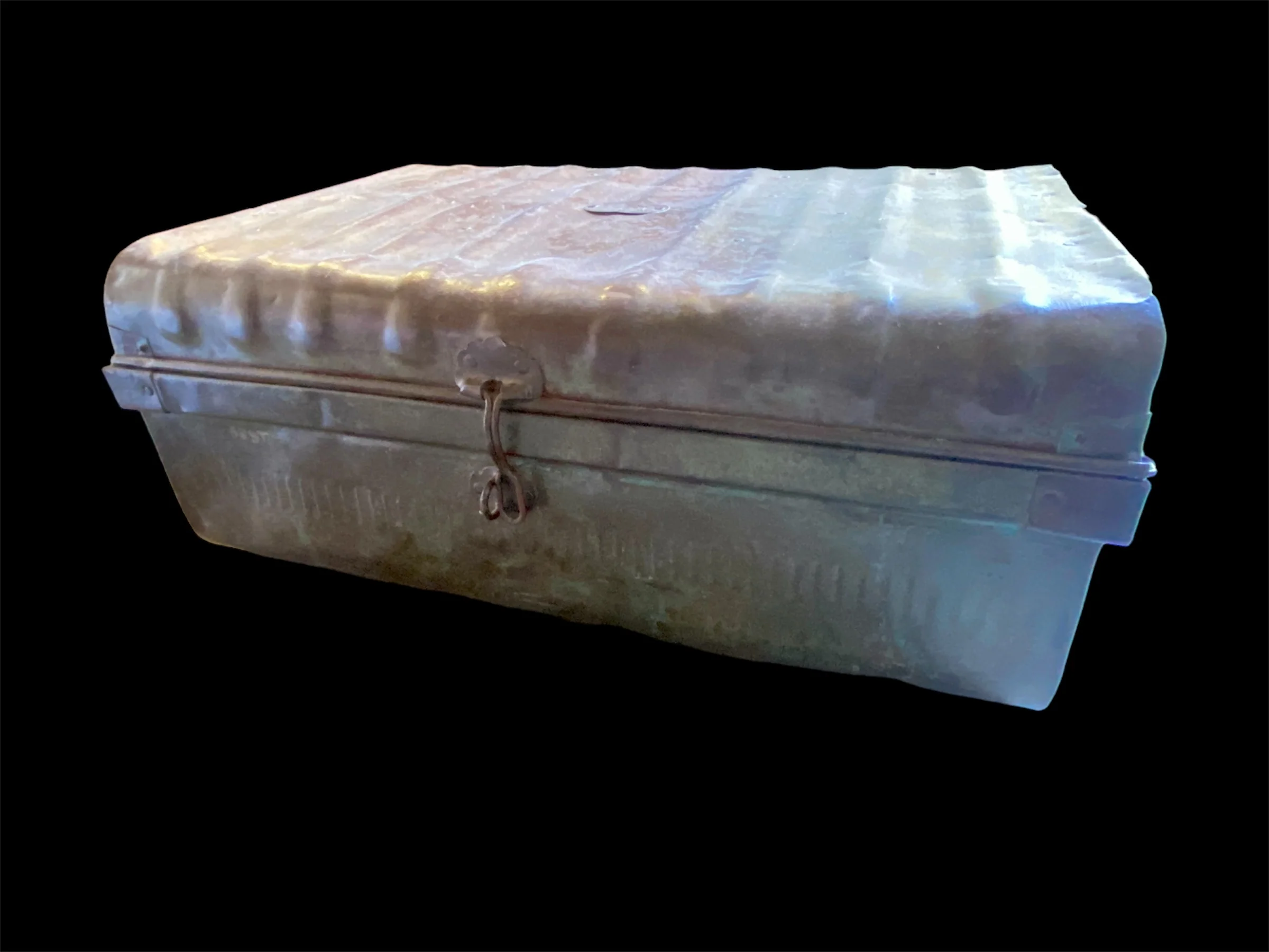 Old Metal Surveyor's Suitcase  - No 2