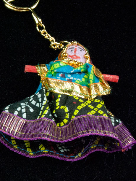 Rabari Doll Keyring - Image 3