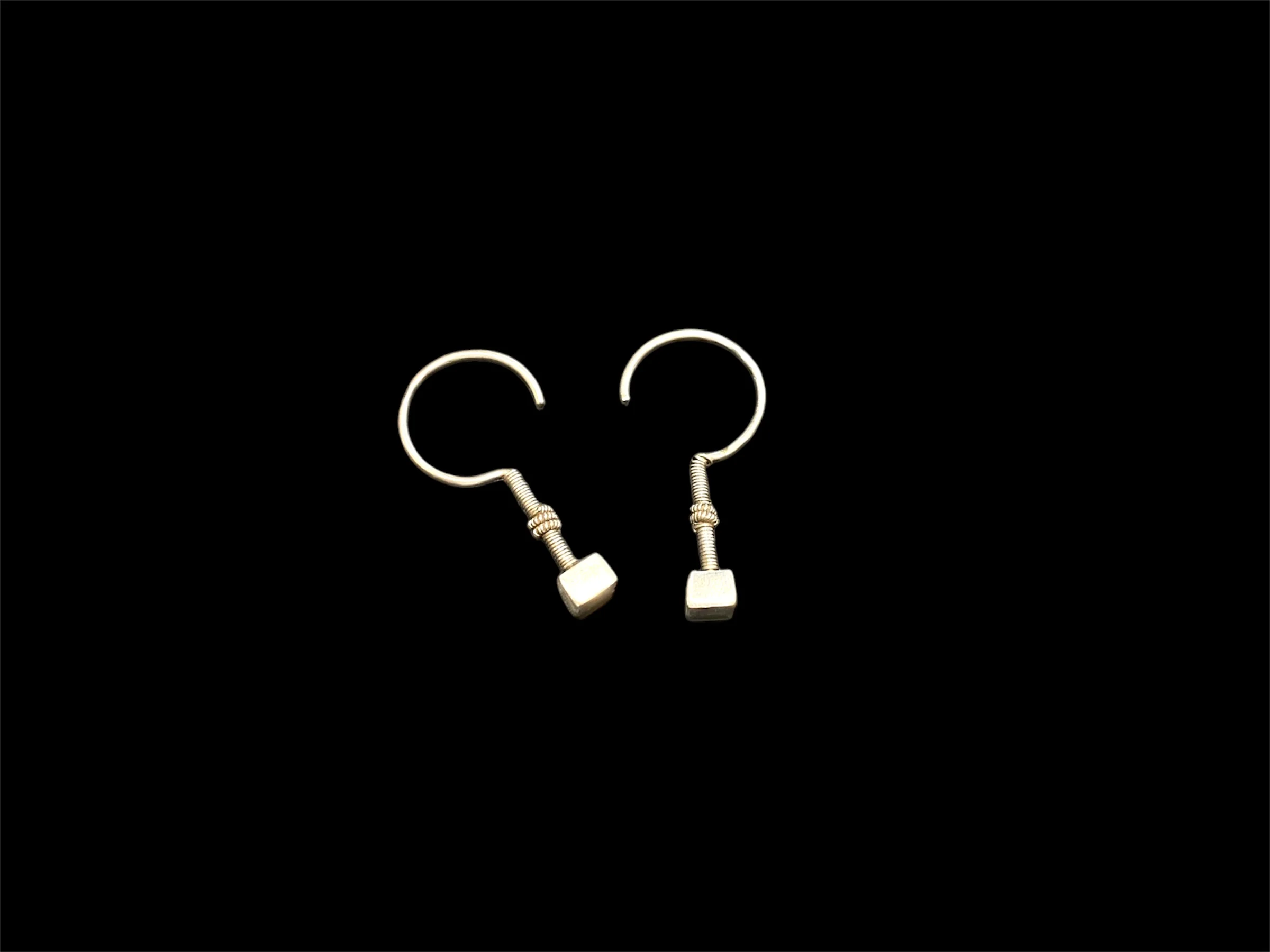 Rabari Silver Earrings - Image 2