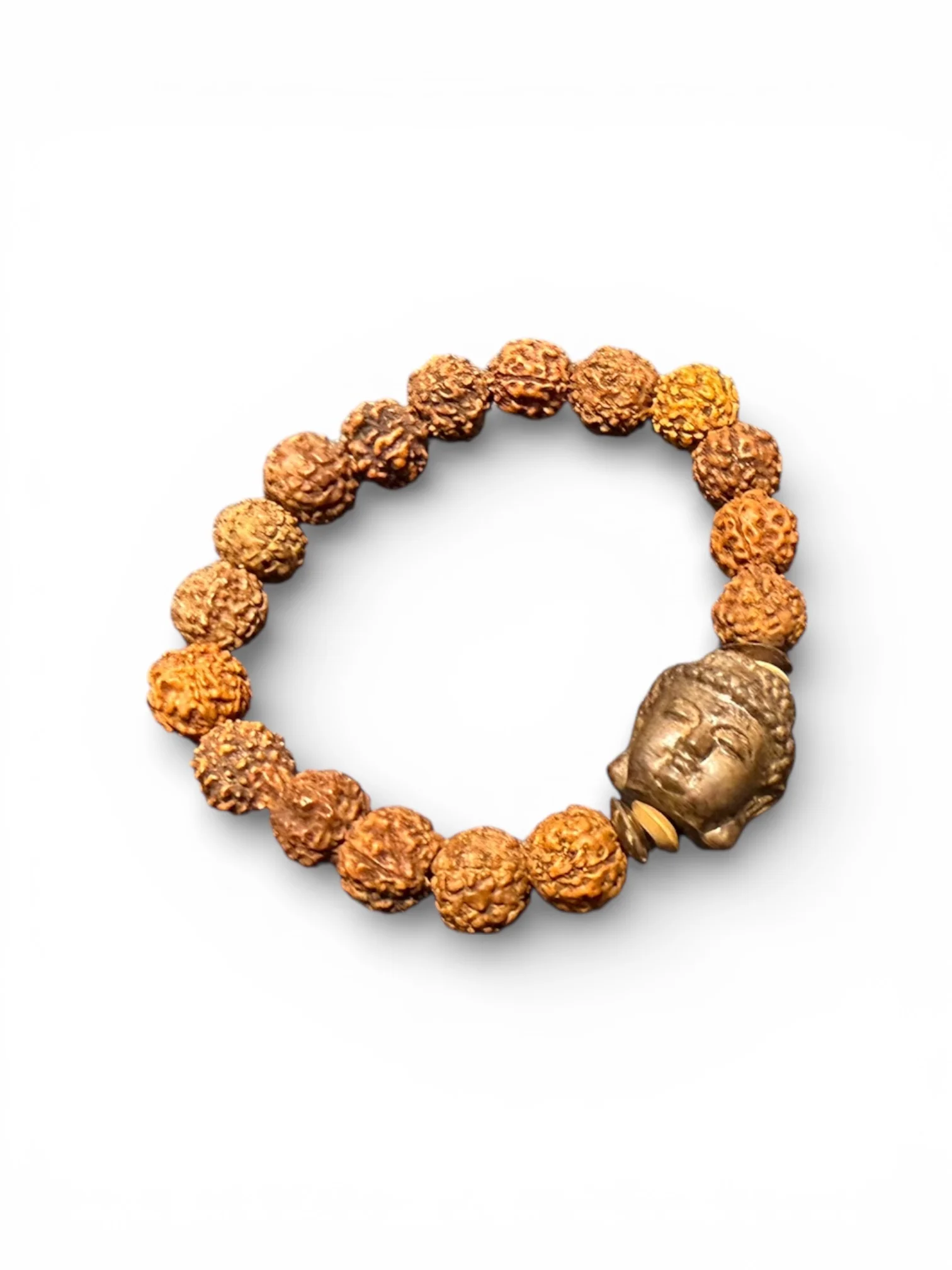 Rudraksha Buddha Bracelet - Image 2