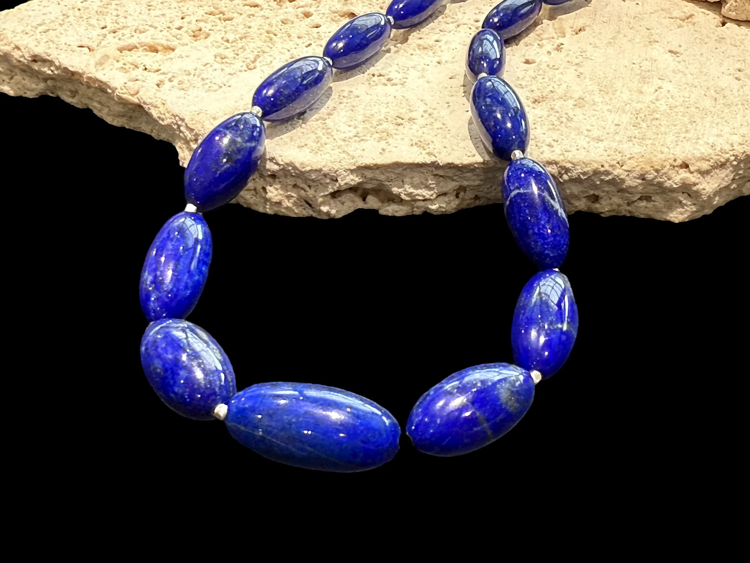 Simple Lapis Lazuli Necklace