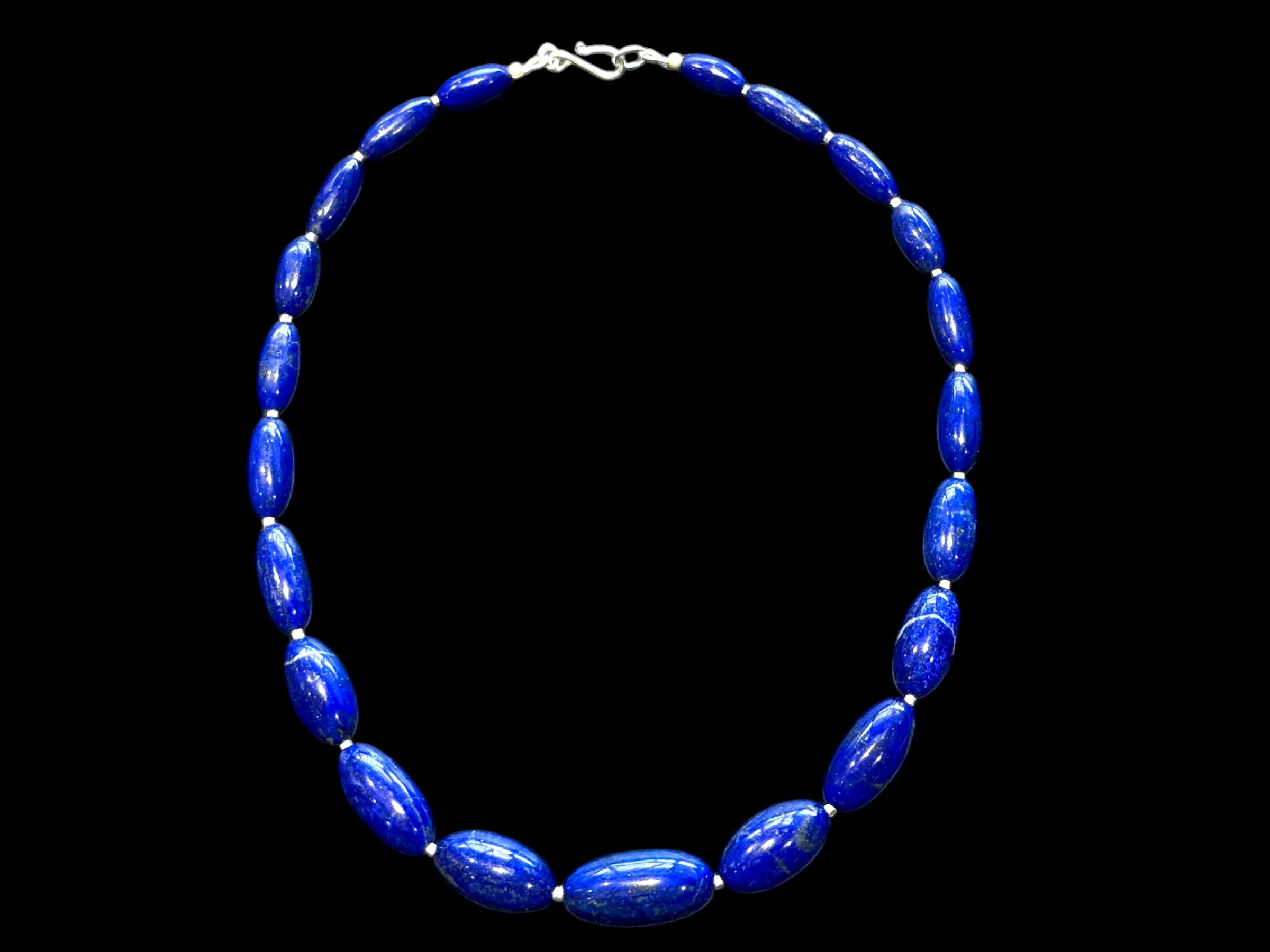 Simple Lapis Lazuli Necklace - Image 5