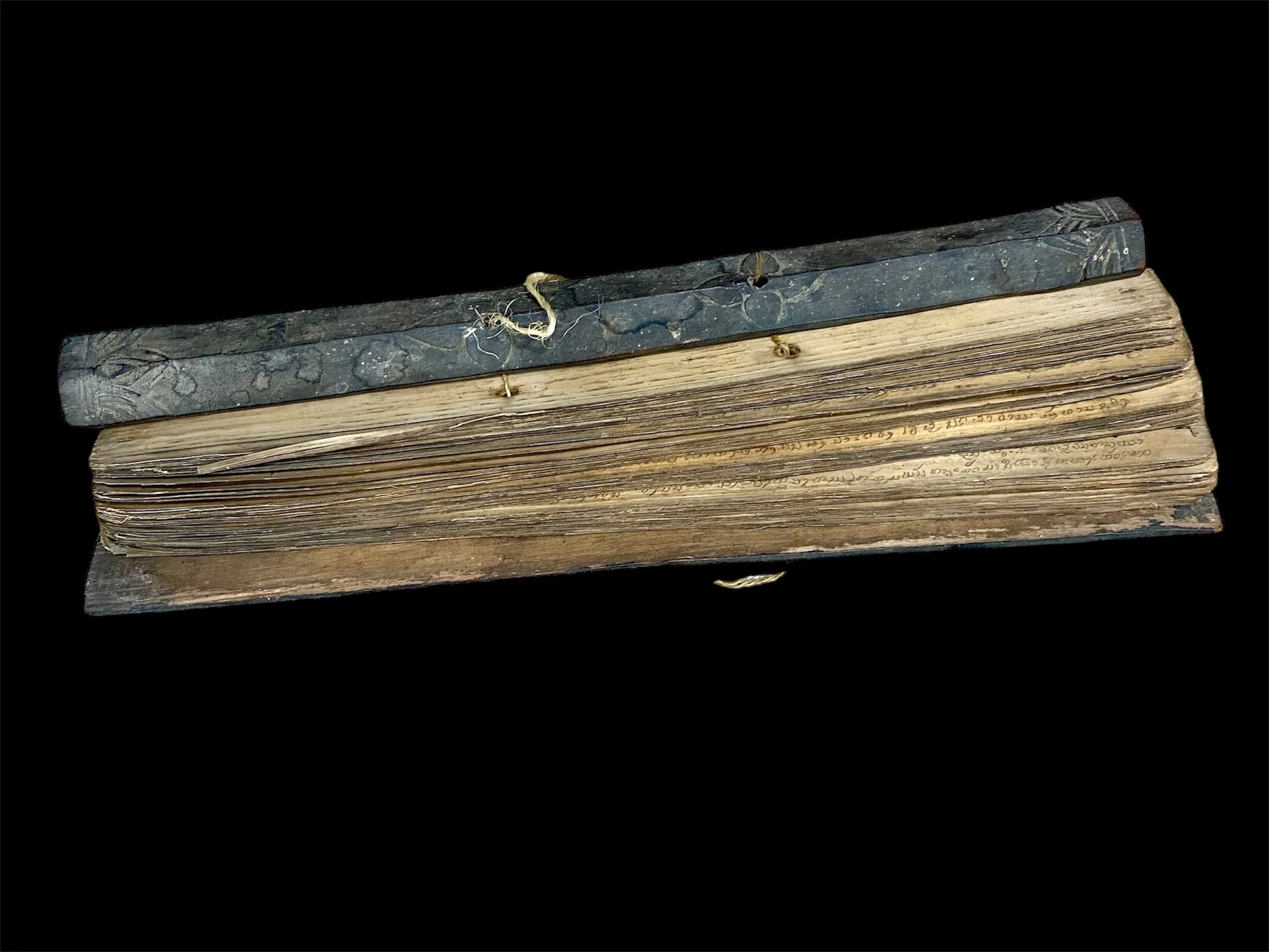 Sri Lankan Sinhalese Ola Palm Leaf Manuscript