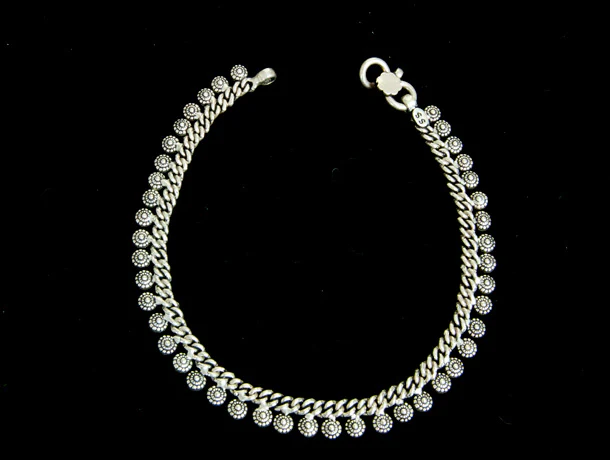 Sterling Silver Womens Anklet - Image 3