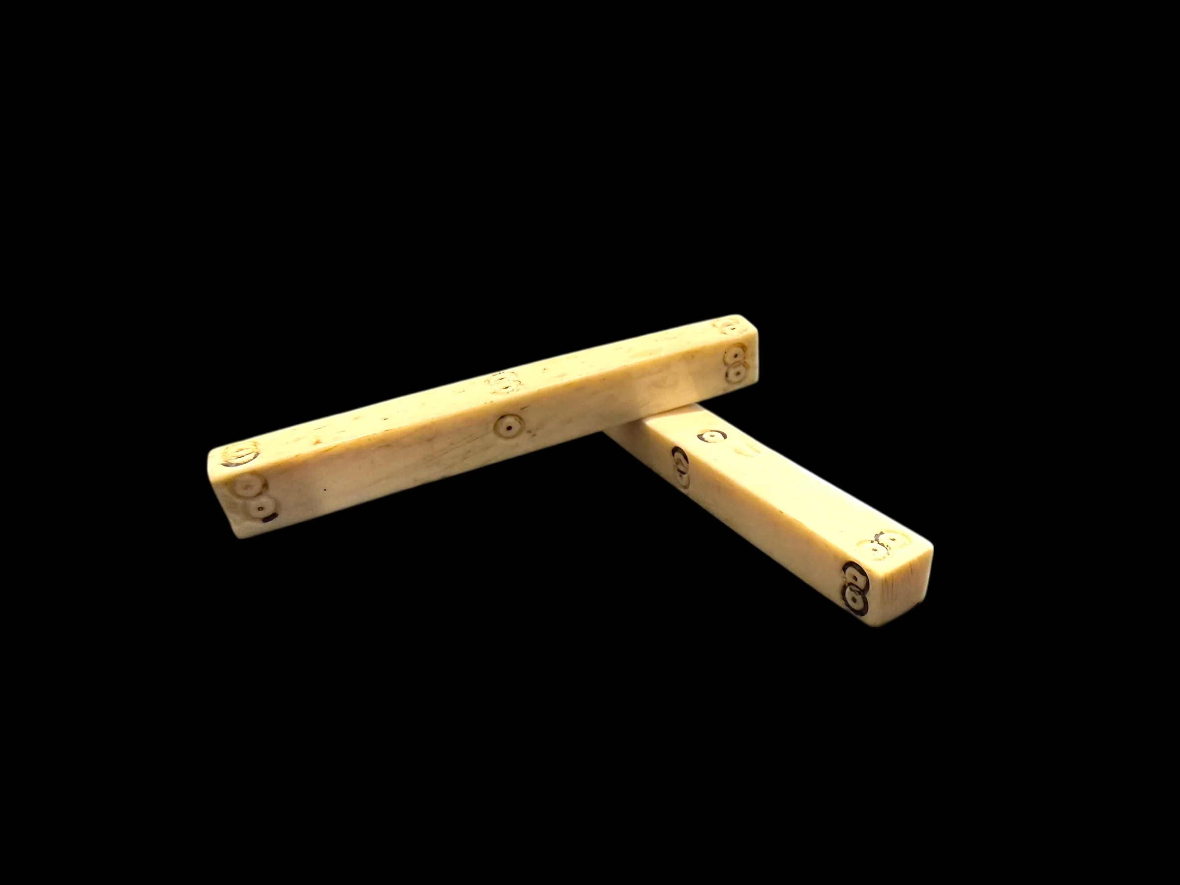 Vietnamese Deer Antler Mah Jong Dice