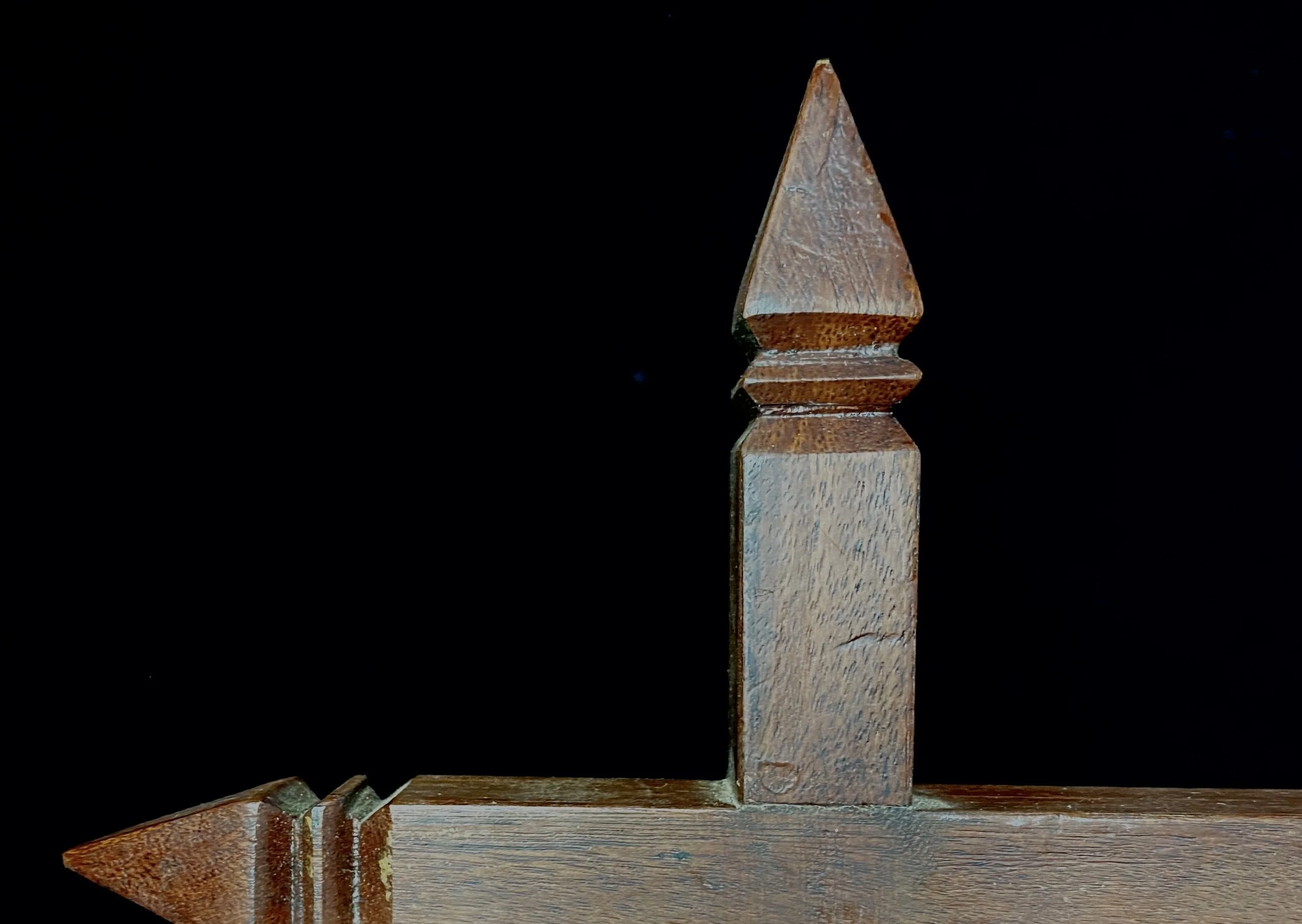 Wood Jewelry Stand